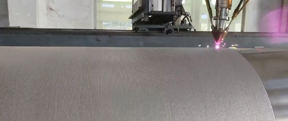 客户合作案例轧辊激光熔覆